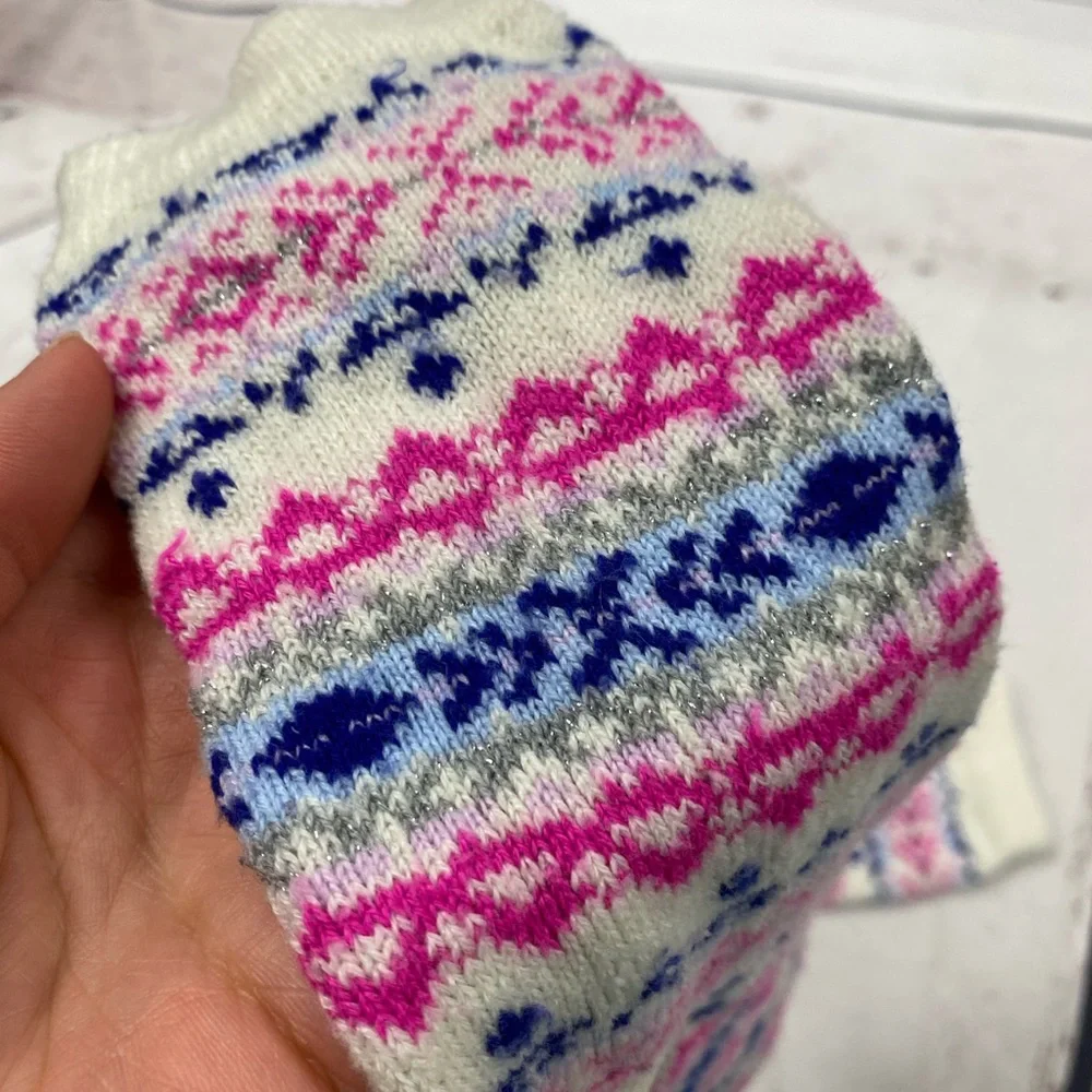 American Eagle Blue‎ Printed Crew Socks